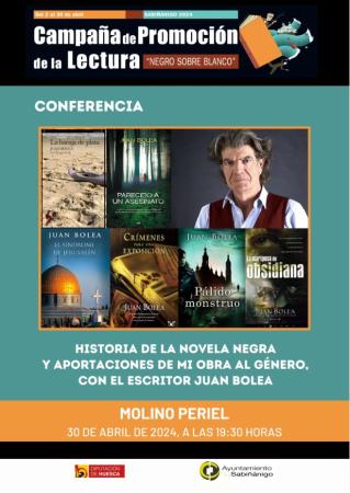 Imagen Conferencia: Historia de la novela negra, con Juan Bolea